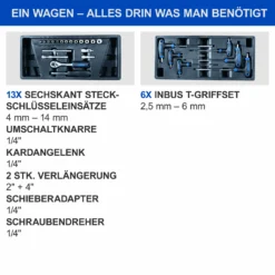 Scheppach Werkstattwagen 'TW1100' 70-teilig 7 Scheppach Werkstattwagen 'TW1100' 70-teilig -Sheppach Store 1451520 03