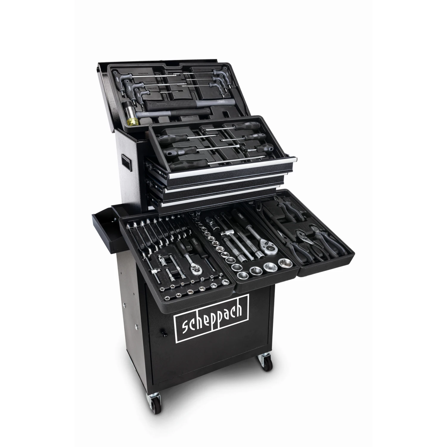 Scheppach Werkstattwagen 'WWT1200' 71-teilig 1 Scheppach Werkstattwagen 'WWT1200' 71-teilig