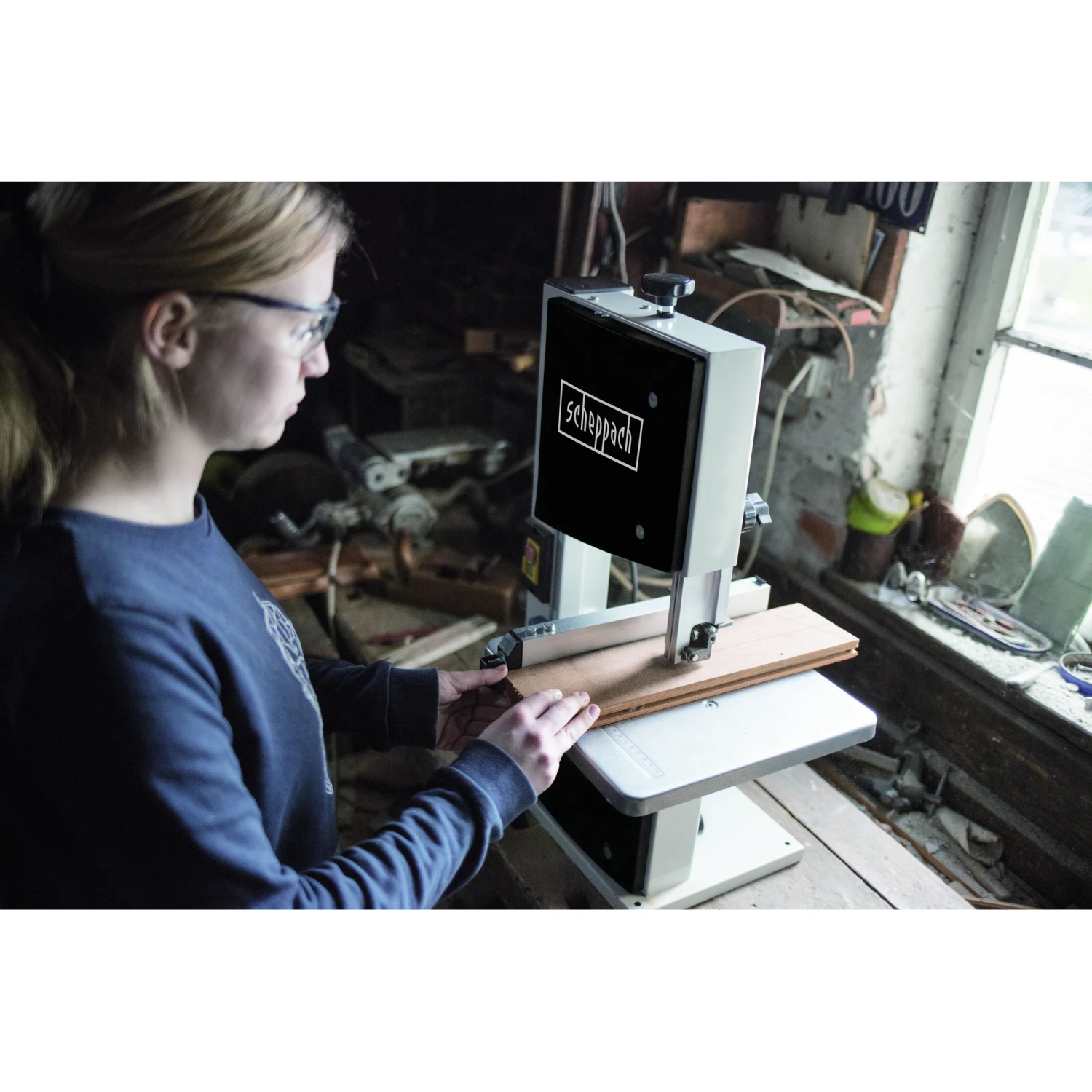 Scheppach Bandsäge 'HBS 20 Black Edition' 350 W 2 Scheppach Bandsäge 'HBS 20 Black Edition' 350 W – Bild 2