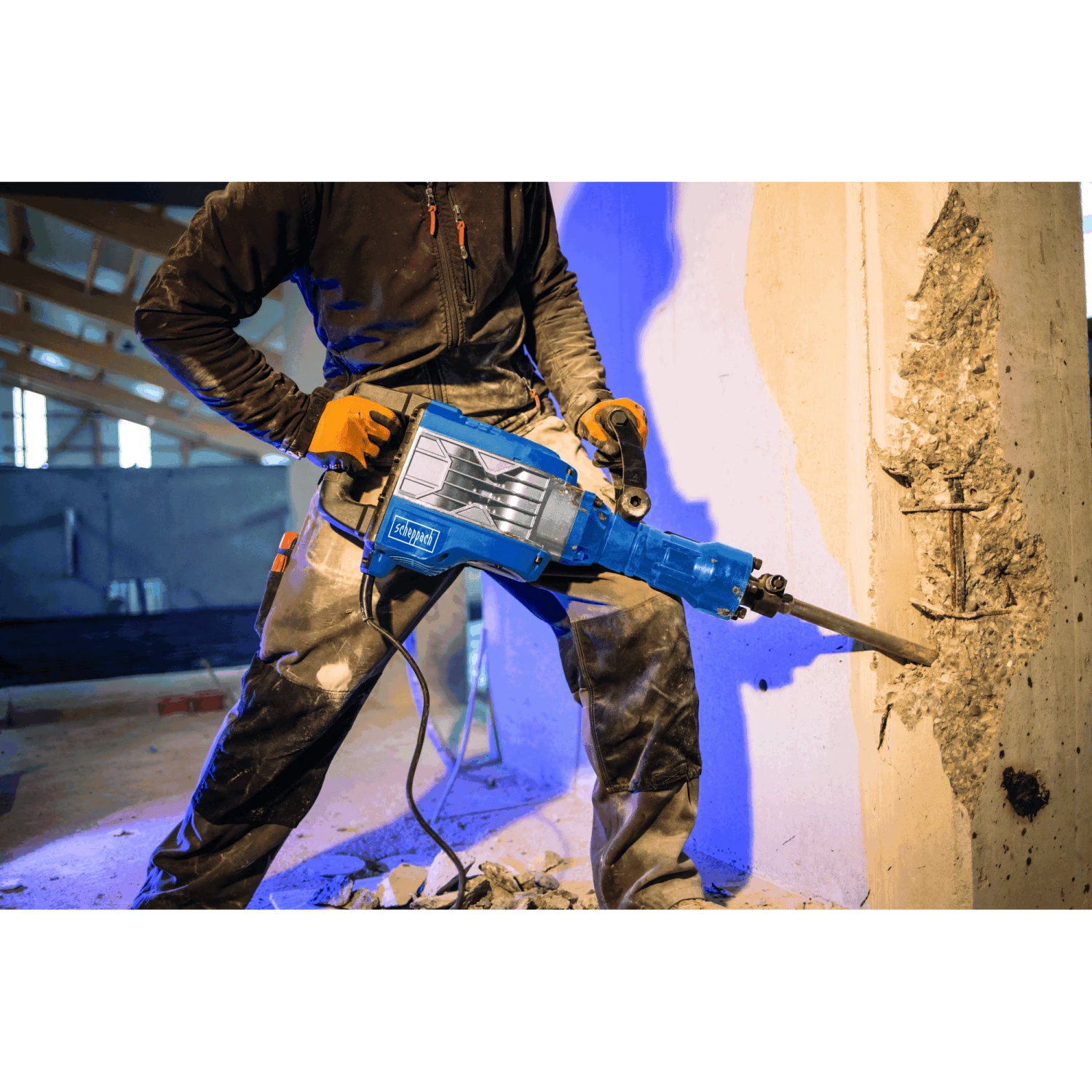 Scheppach Abbruchhammer 'AB1900' 1900 W 60 J 3 Scheppach Abbruchhammer 'AB1900' 1900 W 60 J – Bild 3