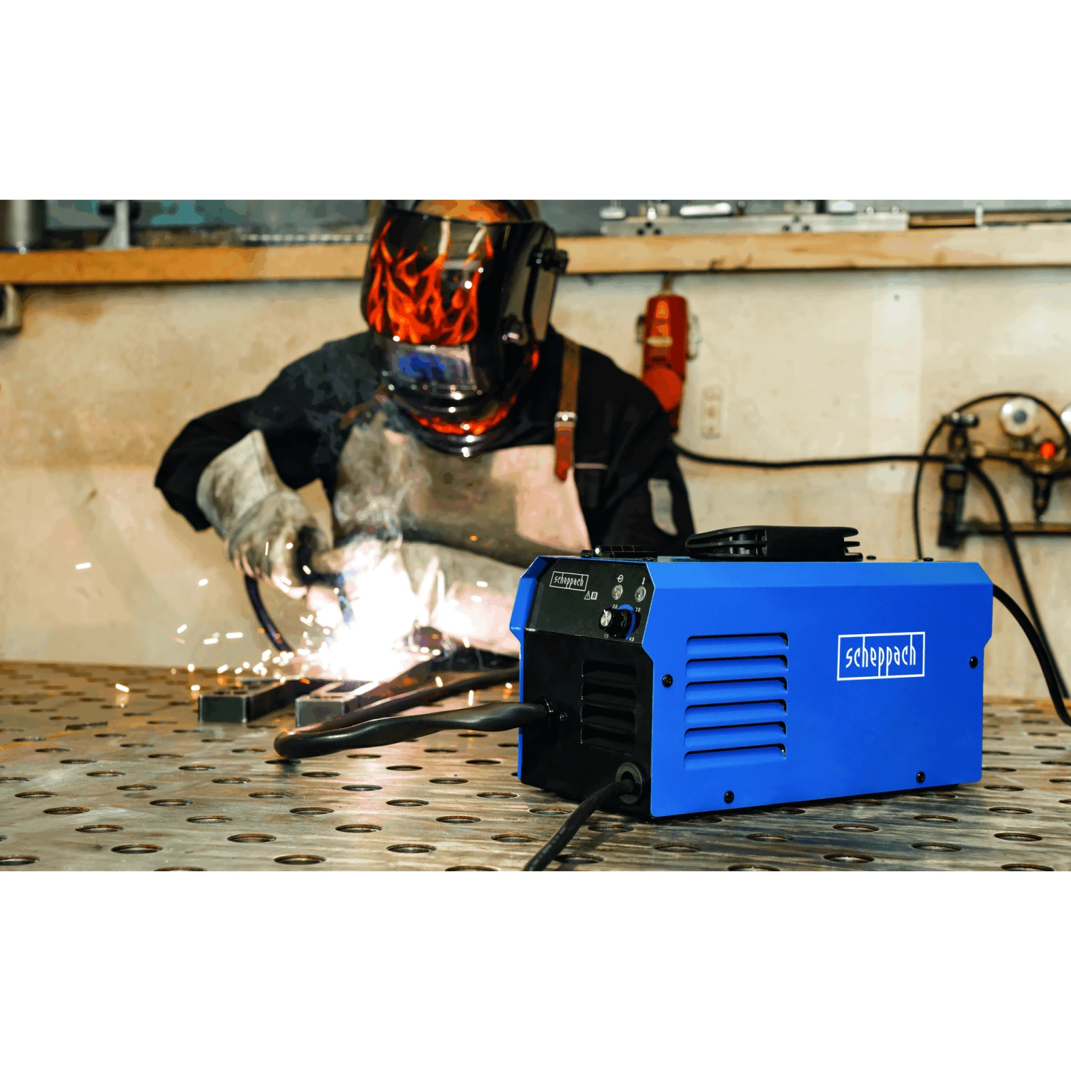 Scheppach Schweißgerät 'WSE3500' 230 V 90 A Inkl. 3 Spulen 5 Scheppach Schweißgerät 'WSE3500' 230 V 90 A Inkl. 3 Spulen – Bild 5