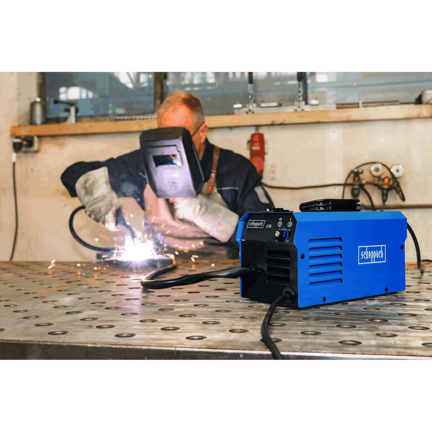 Scheppach Schweißgerät 'WSE3500' 230 V 90 A Inkl. 3 Spulen 6 Scheppach Schweißgerät 'WSE3500' 230 V 90 A Inkl. 3 Spulen – Bild 6