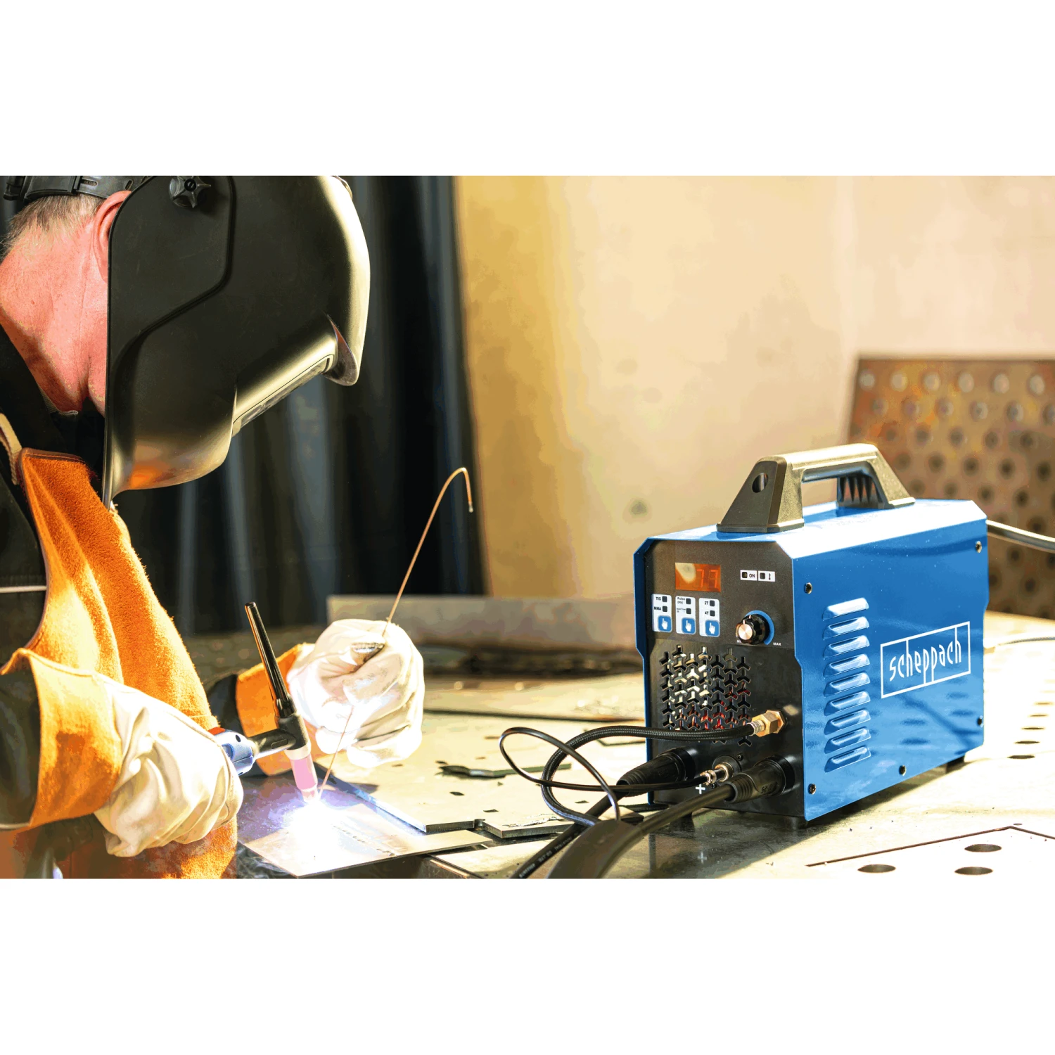 Scheppach Multischweißgerät 'WIG1000-Multi' 15-160 A 3 Scheppach Multischweißgerät 'WIG1000-Multi' 15-160 A – Bild 3