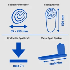 Scheppach Holzspalter 'HL760L' Liegend 2000 W 7 T 13 Scheppach Holzspalter 'HL760L' Liegend 2000 W 7 T -Sheppach Store 1491123 04