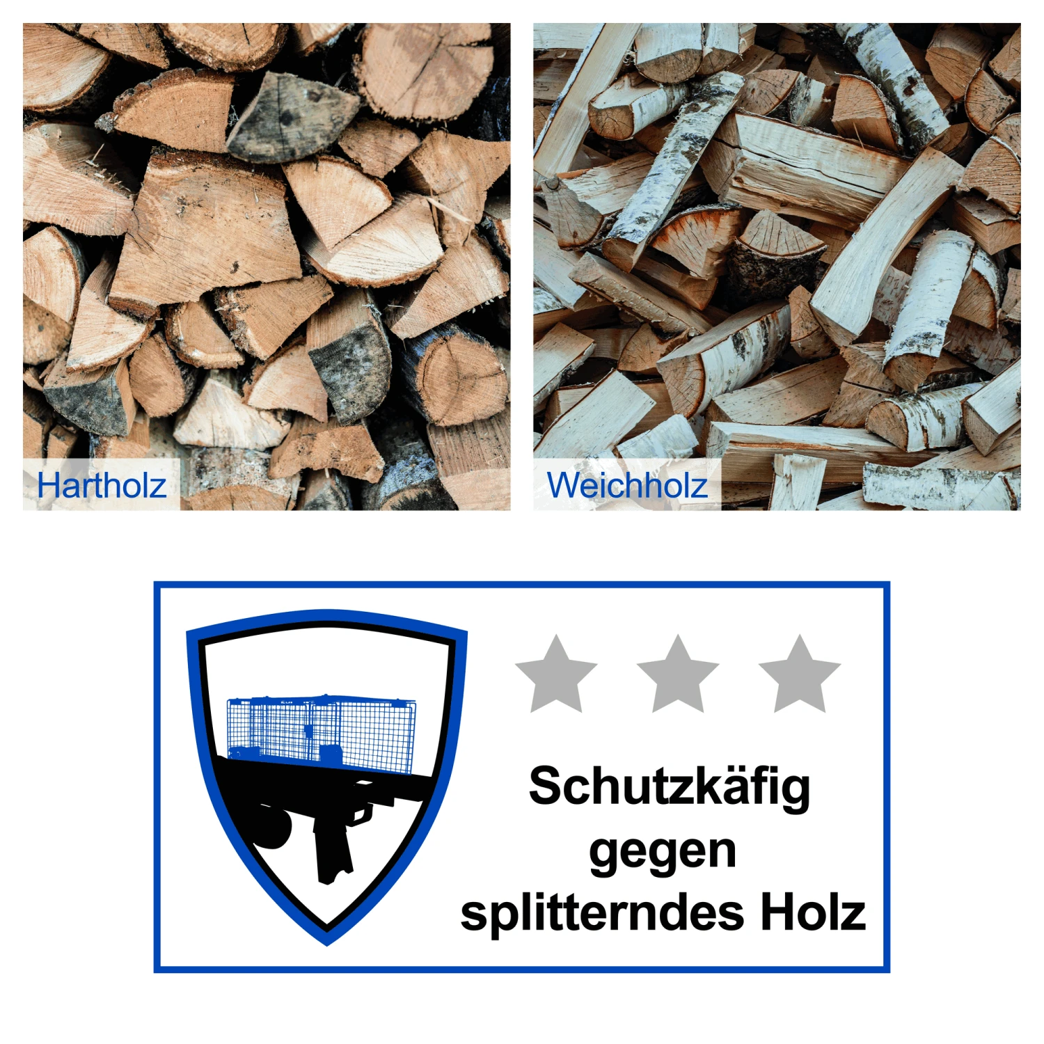 Scheppach Holzspalter 'HL760L' Liegend 2000 W 7 T 6 Scheppach Holzspalter 'HL760L' Liegend 2000 W 7 T – Bild 6