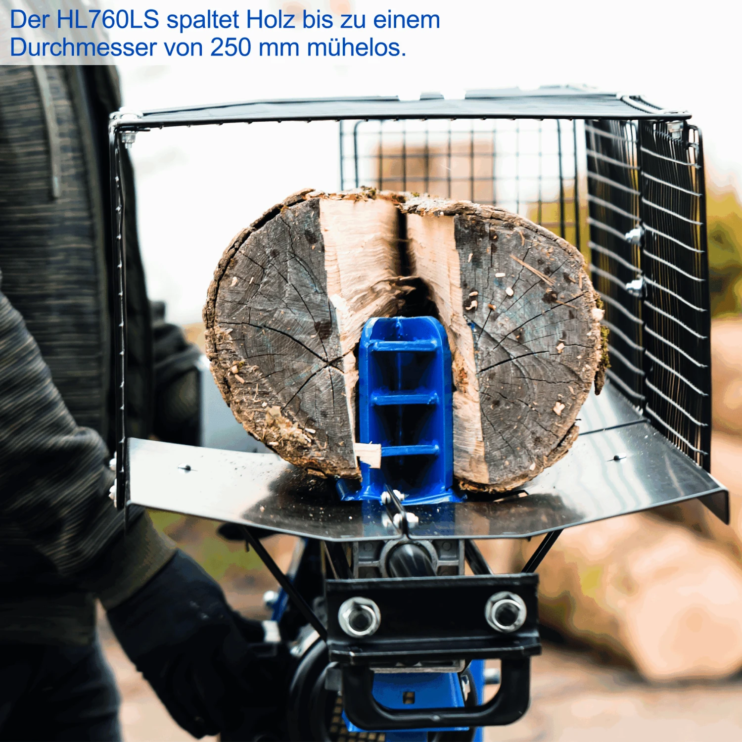 Scheppach Holzspalter 'HL760L' Liegend 2000 W 7 T 5 Scheppach Holzspalter 'HL760L' Liegend 2000 W 7 T – Bild 5