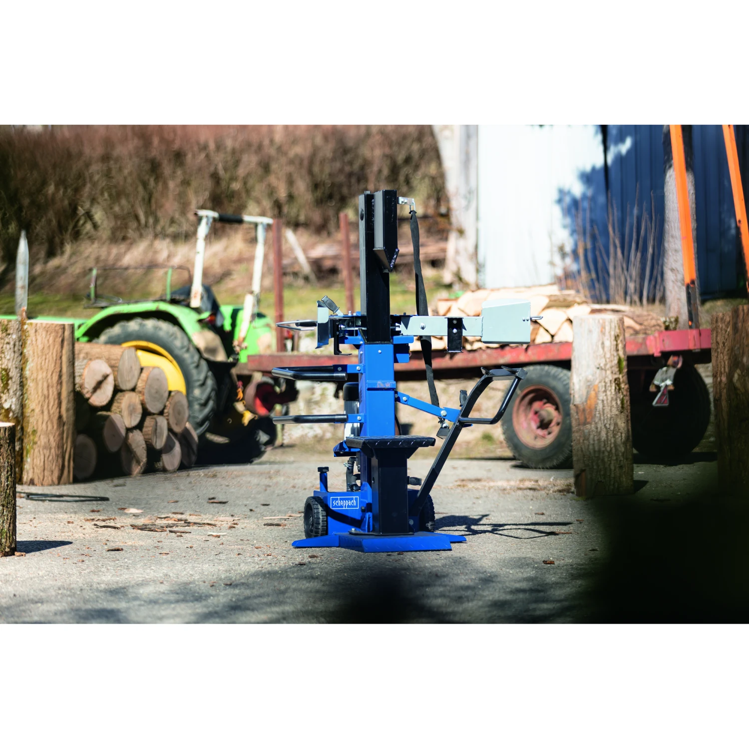 Scheppach Holzspalter 'Compact 10T' 400 V 3500 W 6 Scheppach Holzspalter 'Compact 10T' 400 V 3500 W – Bild 6