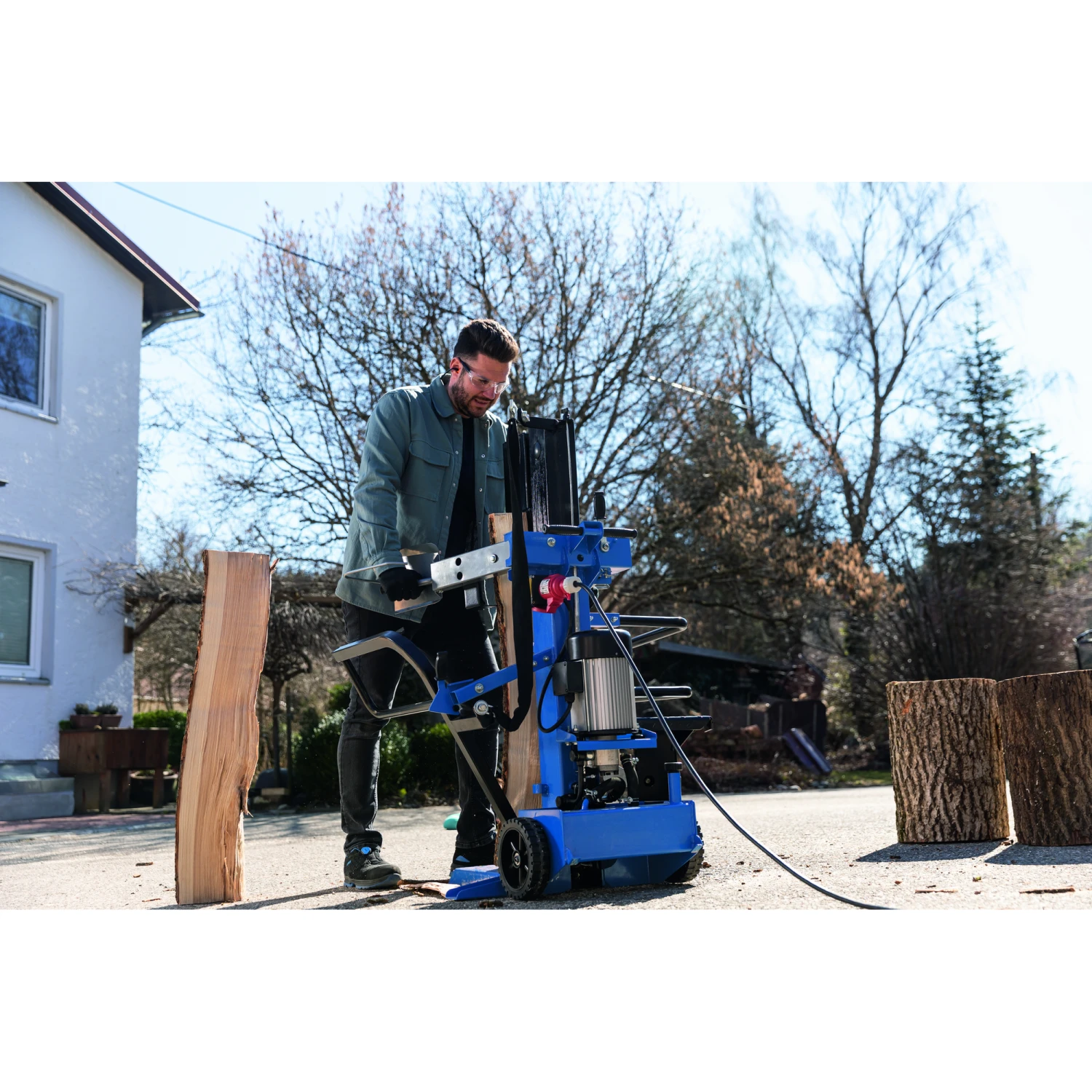 Scheppach Holzspalter 'Compact 10T' 400 V 3500 W 7 Scheppach Holzspalter 'Compact 10T' 400 V 3500 W – Bild 7