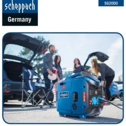 Scheppach Inverter-Stromerzeuger 'SG 2000' 2000 W -Sheppach Store 1501061 03