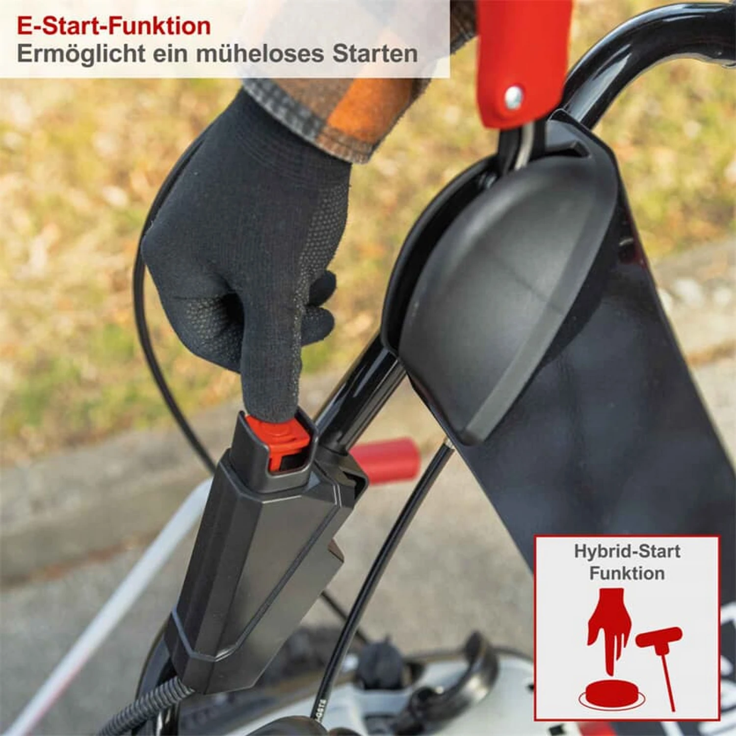 Scheppach Kehrmaschine 'SC2200PE' Inkl.Schneeschild, Sammelbehälter 4 Scheppach Kehrmaschine 'SC2200PE' Inkl.Schneeschild, Sammelbehälter – Bild 4