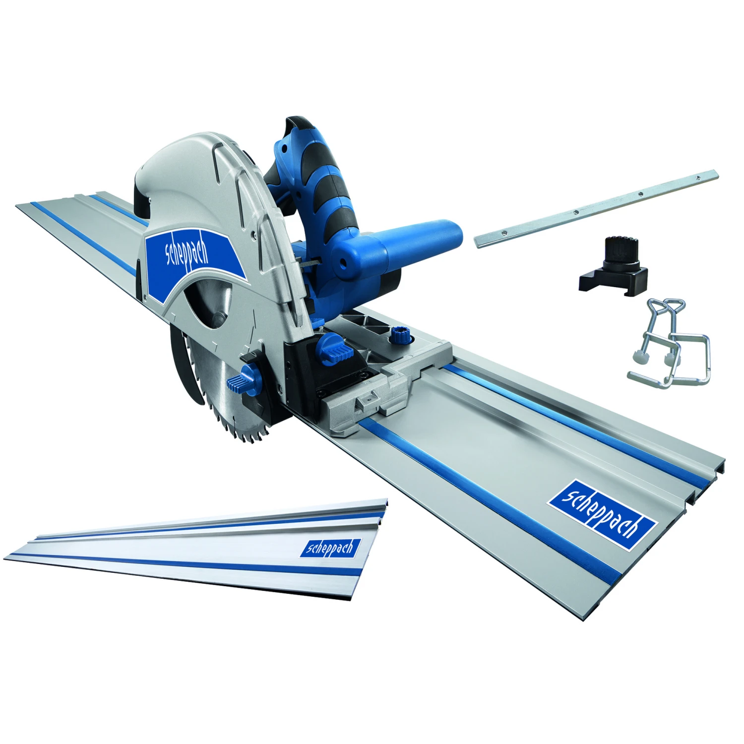 Scheppach Tauchsäge 'PL75' Blau 1600 W 2 Scheppach Tauchsäge 'PL75' Blau 1600 W – Bild 2