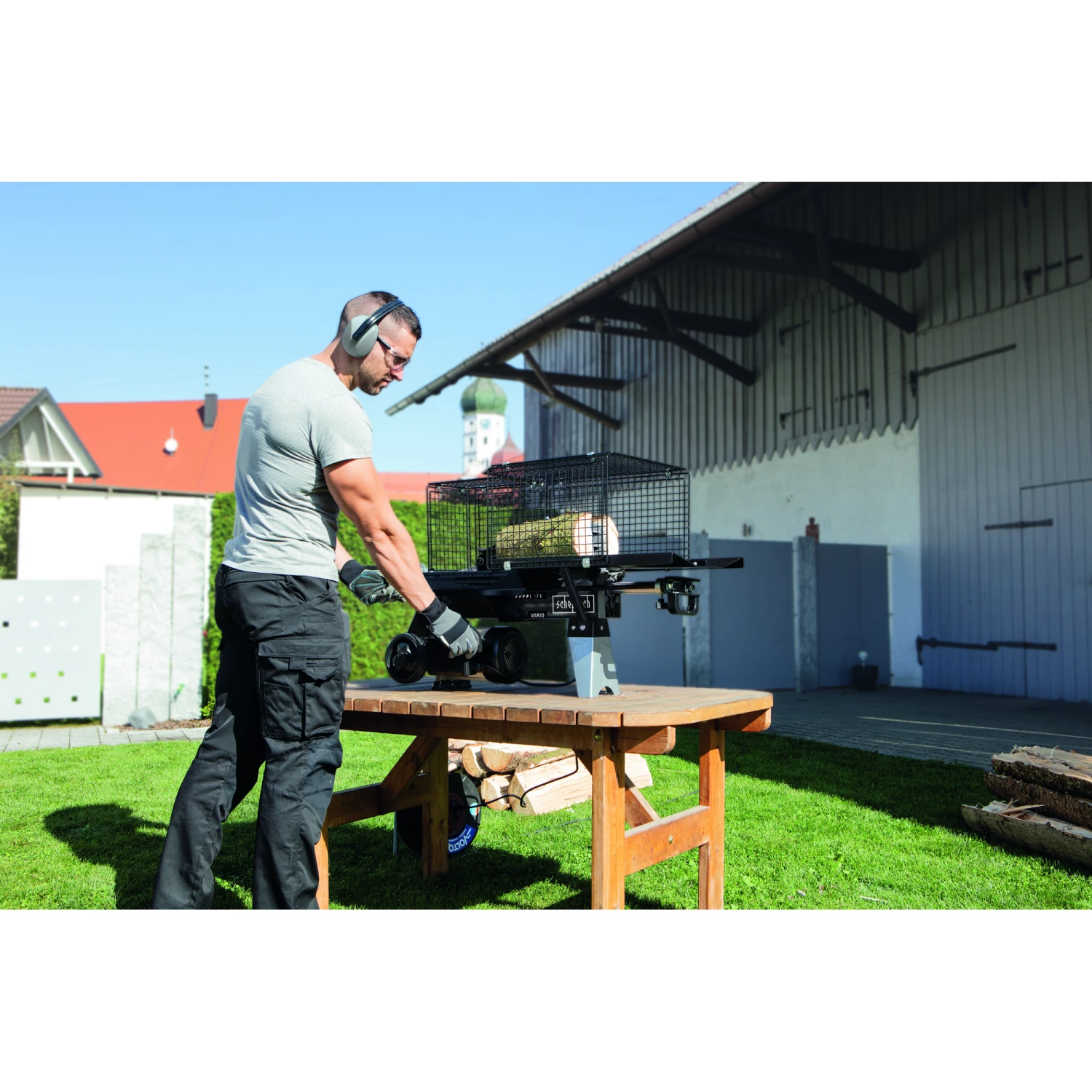 Scheppach Holzspalter 'HL460' Liegend 230 V 1500 W 2 Scheppach Holzspalter 'HL460' Liegend 230 V 1500 W – Bild 2