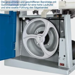 Scheppach Profi Bandsäge BASA1 + Sägeband Bis Breite/Höhe 195/100mm Holz -Sheppach Store 1901501901 keyfact de7 sth 15032023 1