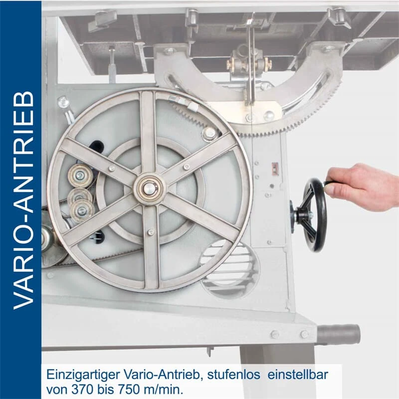 Scheppach Bandsäge BASA3 Professional 230 V + Absauganlage HA1000 50 L 7 Scheppach Bandsäge BASA3 Professional 230 V + Absauganlage HA1000 50 L – Bild 7