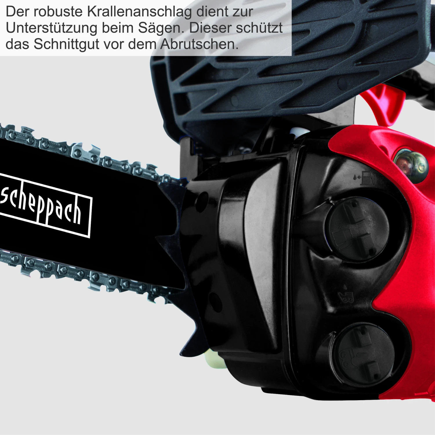 Scheppach Benzin-Kettensäge 'CSP2540' 1 PS 25,4 Cm 2 Scheppach Benzin-Kettensäge 'CSP2540' 1 PS 25,4 Cm – Bild 2