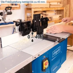 Scheppach Tischfräsmaschine HF50 Tischfräse Fräsmaschine Fräse 1500W 230V -Sheppach Store 4902105901 keyfact de5 sth 23052023