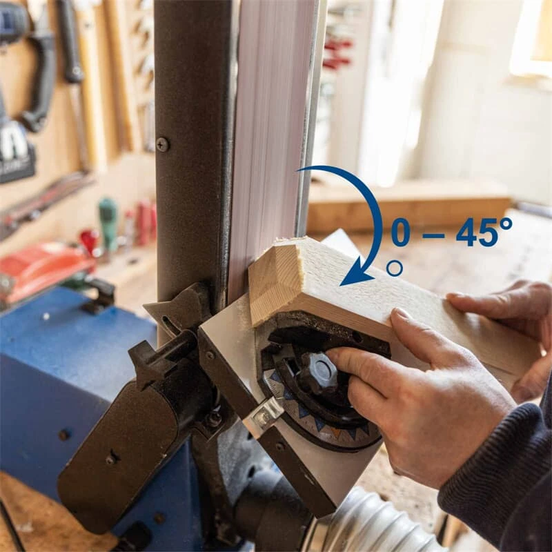 Scheppach Bandschleifer Tellerschleifer Schleifmaschine BTS800 150 Mm 370 W 9 Scheppach Bandschleifer Tellerschleifer Schleifmaschine BTS800 150 Mm 370 W – Bild 9