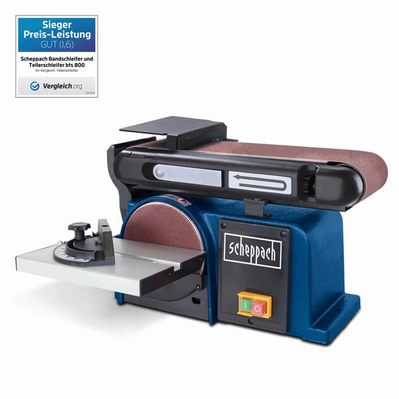 Scheppach Bandschleifer Tellerschleifer Schleifmaschine BTS800 150 Mm 370 W 1 Scheppach Bandschleifer Tellerschleifer Schleifmaschine BTS800 150 Mm 370 W
