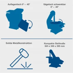 Scheppach Band- Und Tellerschleifer BTS700 125 Mm Schleiferteller 250 W -Sheppach Store 4903304901 keyfact de3 sth 12052023