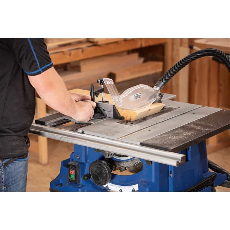 Scheppach Tischkreissäge HS115 2000W Mit Untergestell 2 Tischverbreiterungen 10 Scheppach Tischkreissäge HS115 2000W Mit Untergestell 2 Tischverbreiterungen – Bild 10