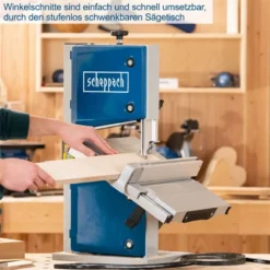 Scheppach Bandsäge HBS30 Ausziehbarer Tisch Bis 520mm Inkl. 3 Sägeblätter Holz -Sheppach Store 5901501905 keyfact de7 sth 15032023