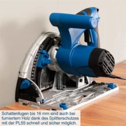 Scheppach Tauchsäge Mit Führungsschiene 1200W Handkreissäge Tauchkreissäge PL55 -Sheppach Store 5901802915 keyfact de12 sth 28022023