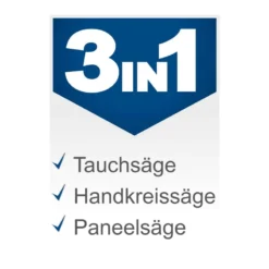 Scheppach Tauchsäge PL75 1600W, 75mm Schnitttiefe Inkl. Kippschutzriegel -Sheppach Store 5901804901 901 keyfact de3 sth 17052023 1