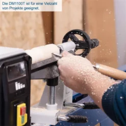 Scheppach DM1100T Drechselbank Drechselmaschine Drehbank 1000mm + Zubehör 11 Scheppach DM1100T Drechselbank Drechselmaschine Drehbank 1000mm + Zubehör -Sheppach Store 5902306901 keyfact de5 sth 03052023