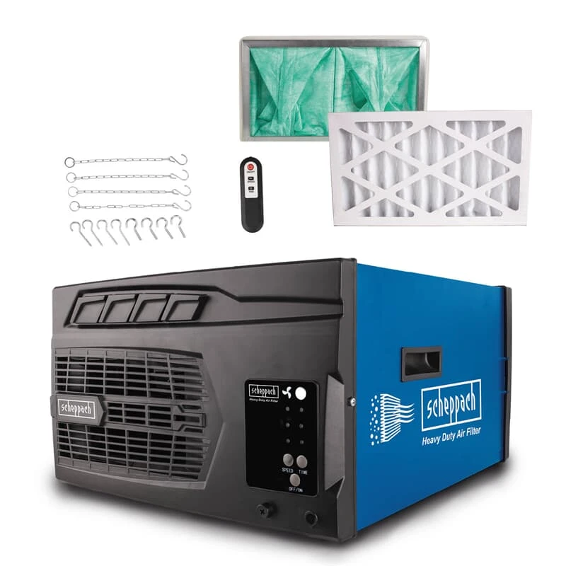 Scheppach Luftfilter HDA-14 Werkstatt Raumluftreiniger Feinstaubfilter Filterset 1 Scheppach Luftfilter HDA-14 Werkstatt Raumluftreiniger Feinstaubfilter Filterset