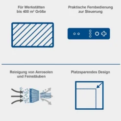 Scheppach Luftfilter HDA-14 Werkstatt Raumluftreiniger Feinstaubfilter Filterset 14 Scheppach Luftfilter HDA-14 Werkstatt Raumluftreiniger Feinstaubfilter Filterset -Sheppach Store 5903001901 hda14 scheppach diy keyfact 1600x1600px3 sth 23062022 1