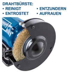 Scheppach Doppelschleifer SM150LB 150mm Bürstenmaschine Schleifbock 400Watt 230V -Sheppach Store 5903108901 keyfact de8 sth 15052023