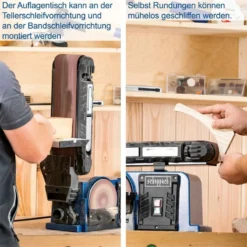 Scheppach Band- Und Tellerschleifer BTS900 150mm Weiterentwicklung Des BTS800 -Sheppach Store 5903306901 keyfact de7 sth 14032023