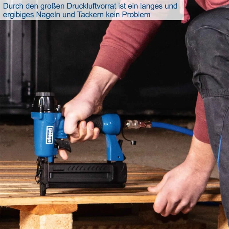 Scheppach Kompressor 50 L Luftkompressor 10 Bar Druckluft 3PS - 412L/min HC53DC 8 Scheppach Kompressor 50 L Luftkompressor 10 Bar Druckluft 3PS - 412L/min HC53DC – Bild 8