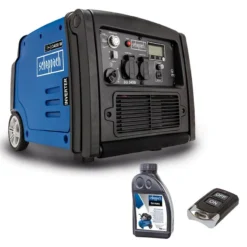 Scheppach Inverter Stromerzeuger SG3400i 3400 W 4-Takt Benzin Fernsteuerung + Öl