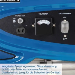 Scheppach Benzin Stromerzeuger SG3200 4-Takt Generator Notstromaggregat 2800W -Sheppach Store 5906220903 keyfact de5 sth 15032023