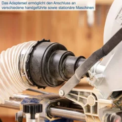 Scheppach Absauganlage DC100 Späneabsaugung 65L 1200W 230V + Adapter Set 20 Scheppach Absauganlage DC100 Späneabsaugung 65L 1200W 230V + Adapter Set -Sheppach Store 5906306901 keyfact de7 sth 09082023