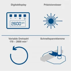 Scheppach Tischbohrmaschine DP60 710 W Laser LED 13 Mm Bohrfutter Handgriff -Sheppach Store 5906821901 keyfact de3 sth 27042023