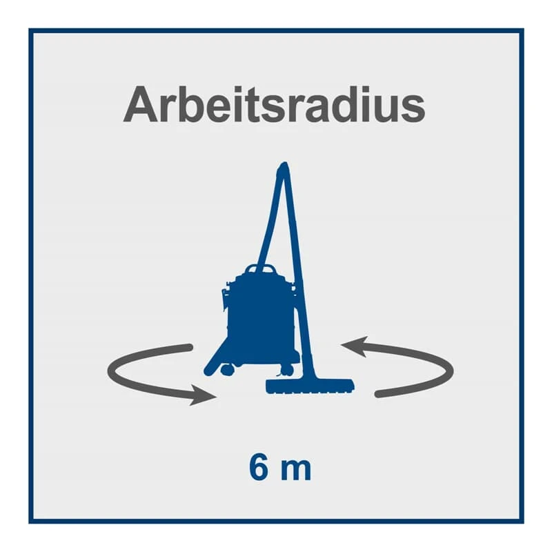 Scheppach Nass Trockensauger NTS20 1200W Mehrzwecksauger 20L + Zubehör 5 Scheppach Nass Trockensauger NTS20 1200W Mehrzwecksauger 20L + Zubehör – Bild 5
