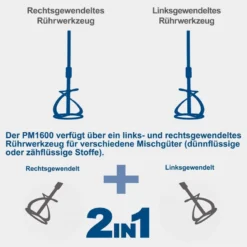 Scheppach Handrührwerk 1600W Rührgerät 55cm Mörtelrührer PM1600 Ø14cm 12 Scheppach Handrührwerk 1600W Rührgerät 55cm Mörtelrührer PM1600 Ø14cm -Sheppach Store 5907803901 keyfact de3 sth 15052023