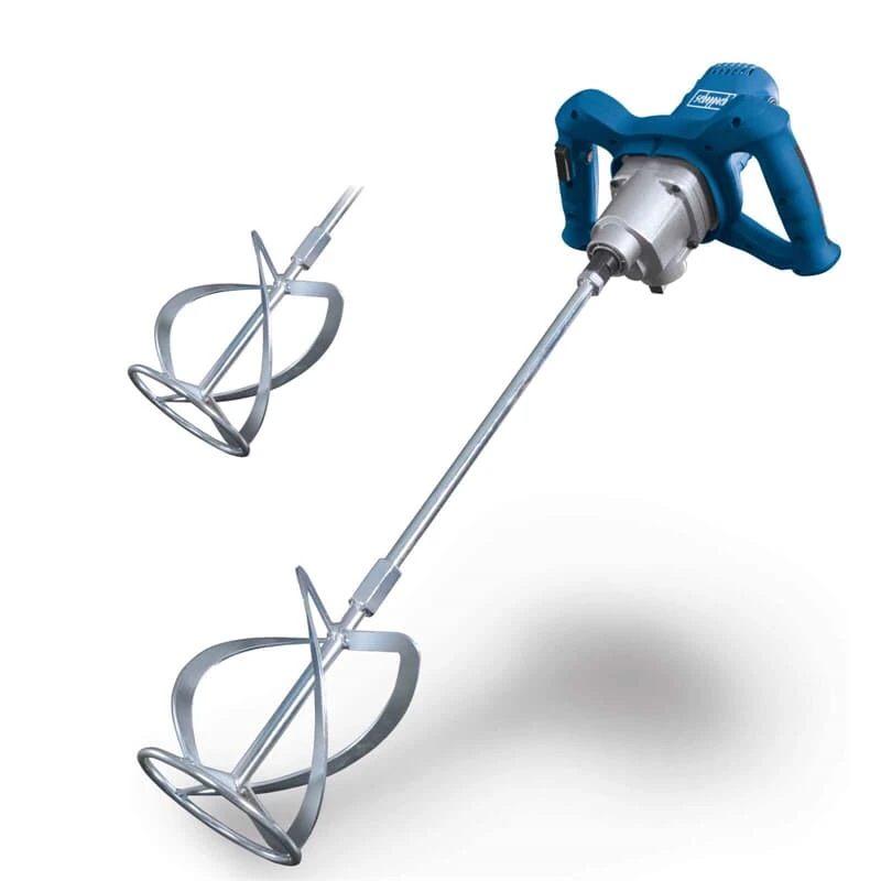 Scheppach Handrührwerk 1600W Rührgerät 55cm Mörtelrührer PM1600 Ø14cm 1 Scheppach Handrührwerk 1600W Rührgerät 55cm Mörtelrührer PM1600 Ø14cm