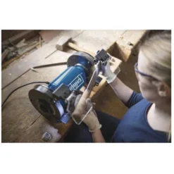 Scheppach Doppelschleifmaschine SM150L, 400 Watt, Grob- Und Feinschleifstein 150 Mm Ø -Sheppach Store 91a2f9fce50b4dc2a165bde07d26a61ce742b89c doppelschleifmaschine scheppach sm150l 400 watt