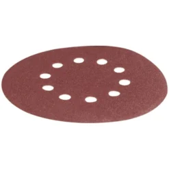 Scheppach Schleifpapier 5903802702 Körnung 100 Set, 215mmØ, 10 Schleifscheiben, F. Wände, Decken, Holz