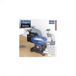 SCHEPPACH Nass- Und Trockenschleifer BG200W 230V 50Hz 250W -Sheppach Store bg200w scheppach diy de keyfacts titel na web 720x600