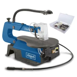 Scheppach Dekupiersäge DECO-FLEX 405mm Schnitttiefe + 64-teiliges Werkzeug-Set