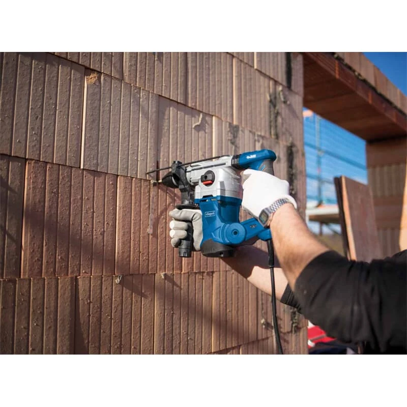 Scheppach DH1300PLUS SDS-Plus Bohrhammer Schlaghammer 1250W 5J+ Zubehör 6 Scheppach DH1300PLUS SDS-Plus Bohrhammer Schlaghammer 1250W 5J+ Zubehör – Bild 6