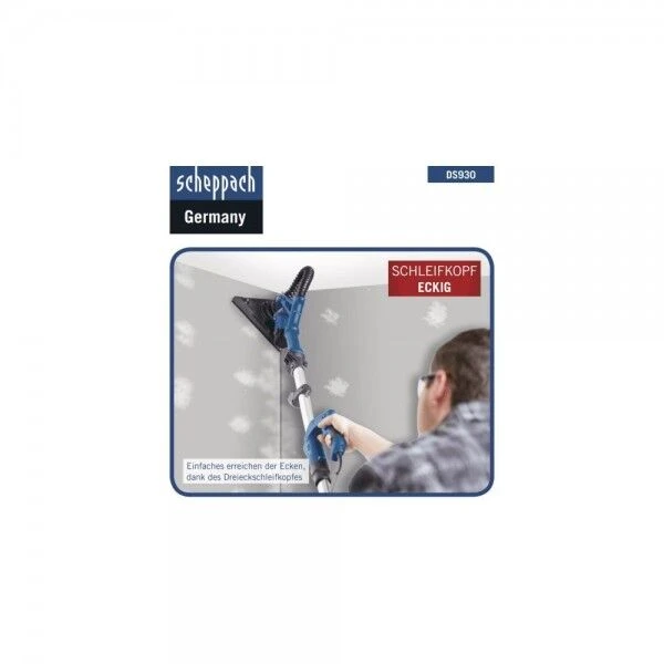 SCHEPPACH Wand- Und Deckenschleifer DS930 230V 50Hz 710W 7 SCHEPPACH Wand- Und Deckenschleifer DS930 230V 50Hz 710W – Bild 7