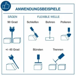 Scheppach Dekupiersäge Mit Flexibler Welle DECO FLEX SL -Sheppach Store scheppach deco flex 5901410901 4 720x600