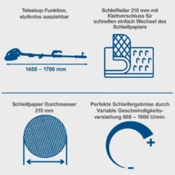 Scheppach Wand- Und Deckenschleifer 225 Mm DS920x 14 Scheppach Wand- Und Deckenschleifer 225 Mm DS920x -Sheppach Store scheppach ds920 5903817901 5 720x600