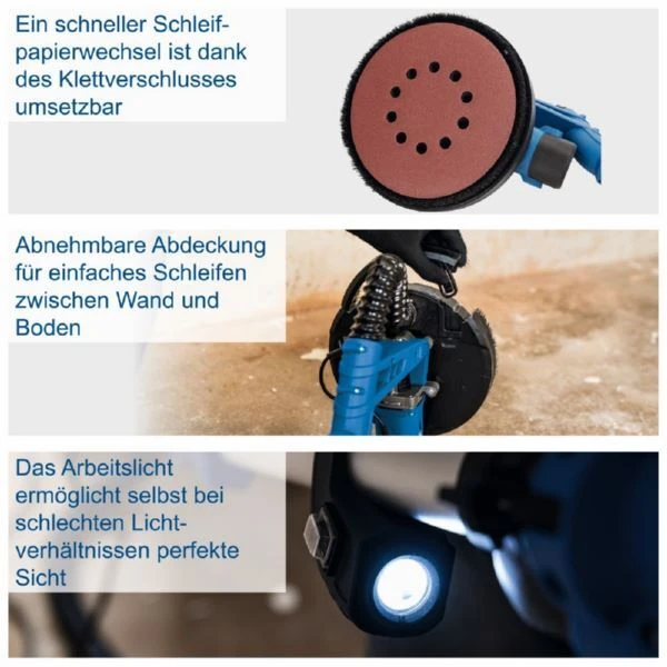 Scheppach Wand- Und Deckenschleifer 225 Mm DS920x 8 Scheppach Wand- Und Deckenschleifer 225 Mm DS920x – Bild 8