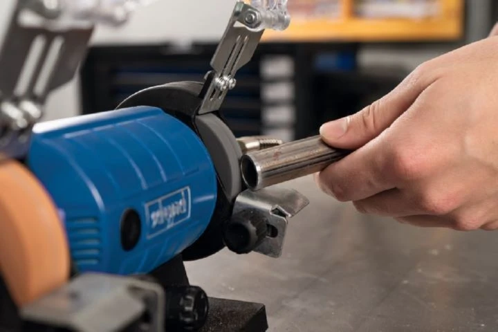 Scheppach Doppelschleifer HG35 Inklusive Flexibler Welle 7 Scheppach Doppelschleifer HG35 Inklusive Flexibler Welle – Bild 7